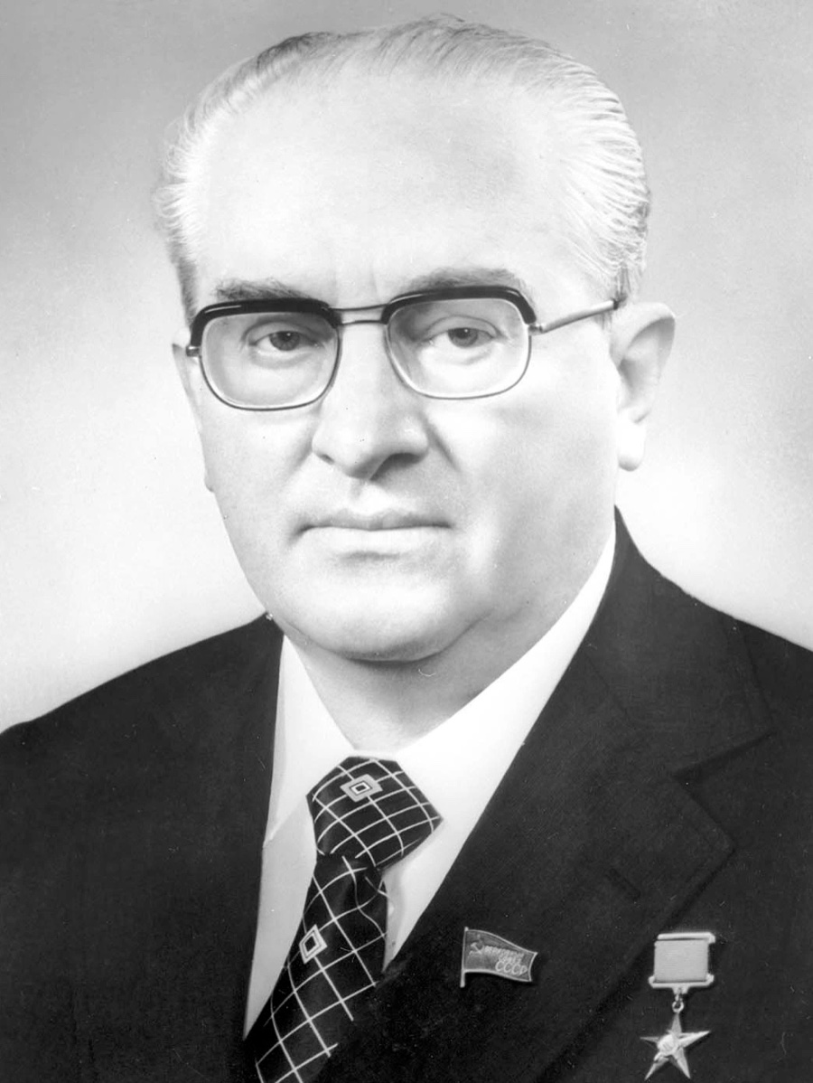 Soviet leader Yuri Andropov.