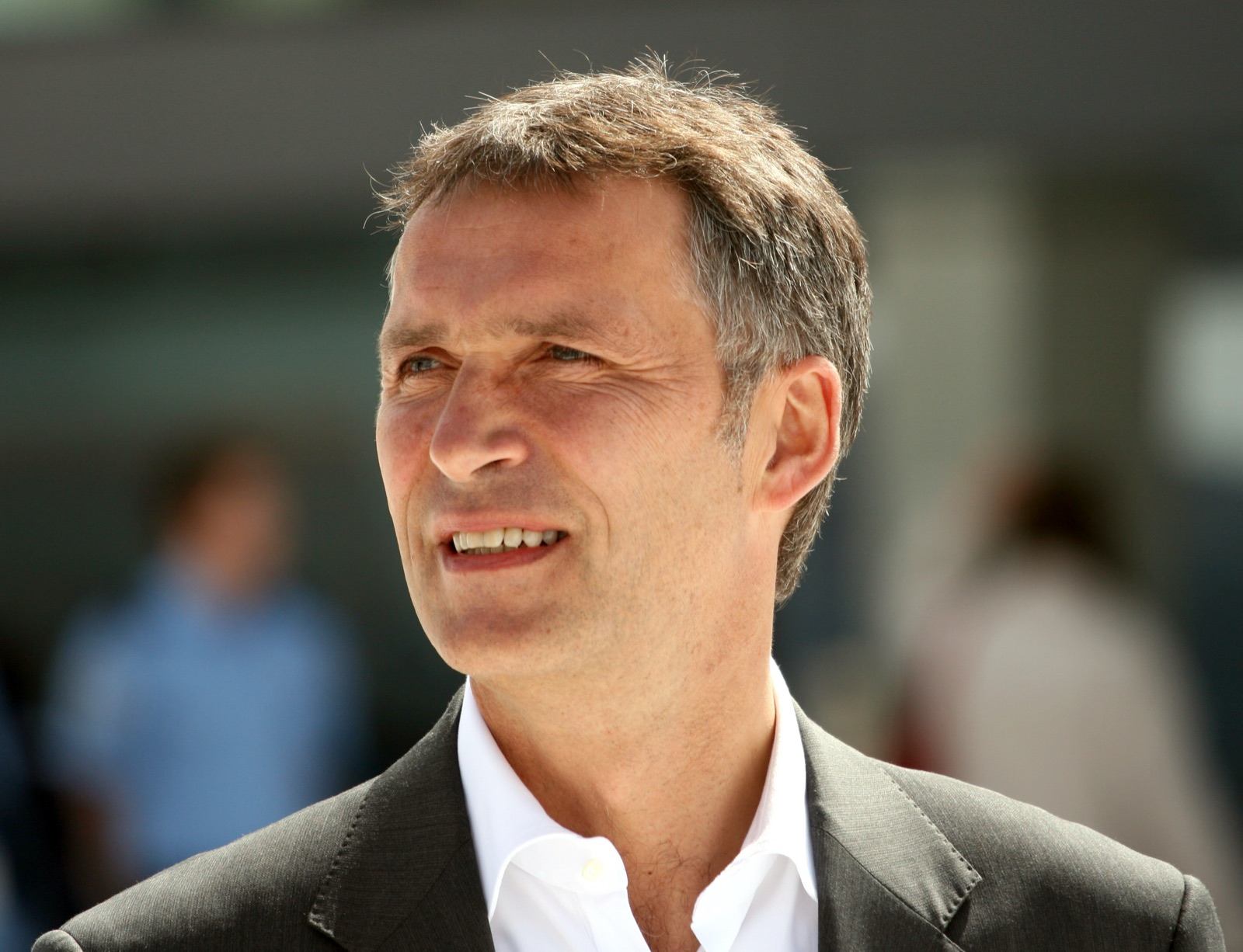 Jens Stoltenberg, Prime Minister of Norway, in a formal portrait.