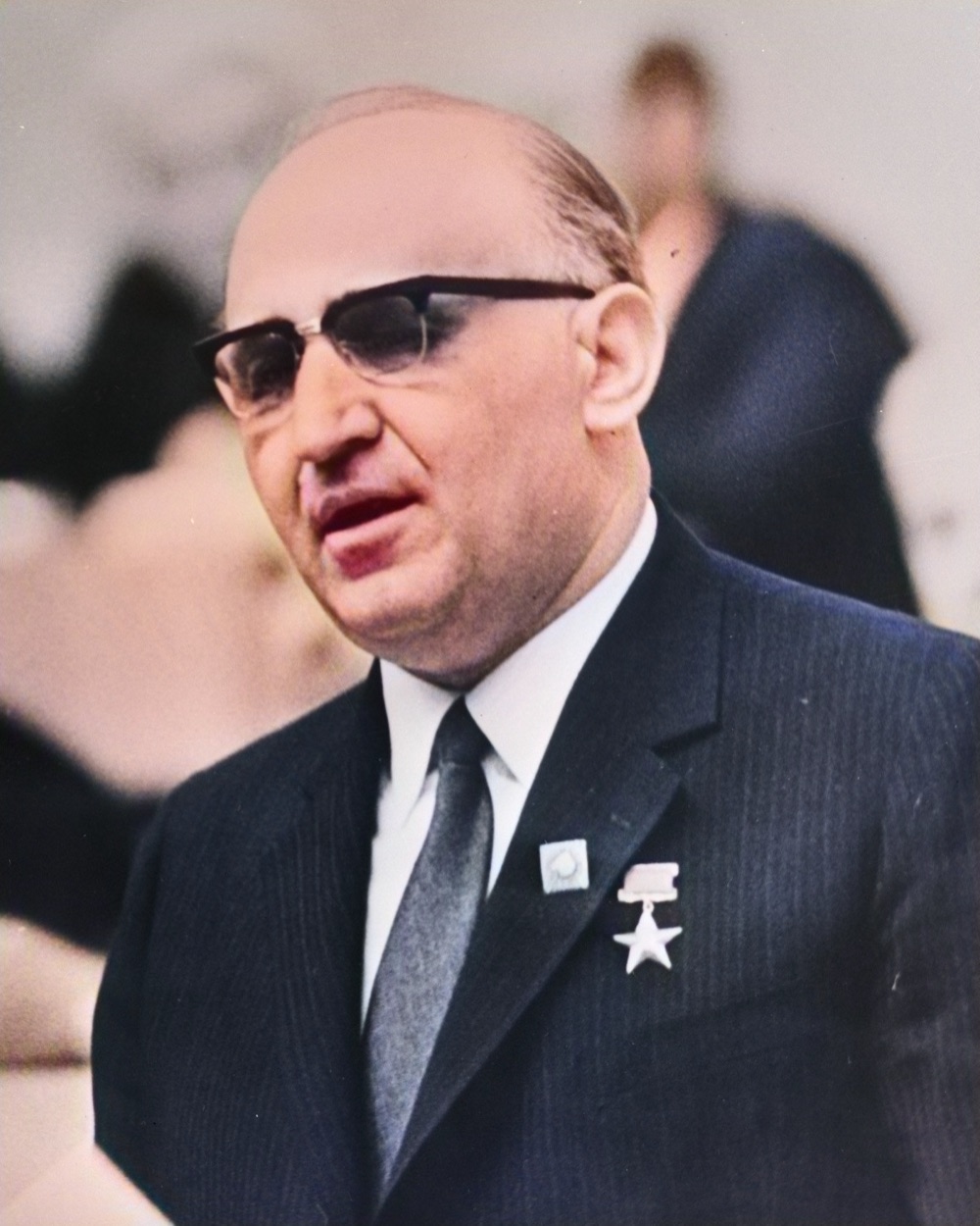 Todor Zhivkov, the long-serving communist leader of Bulgaria.