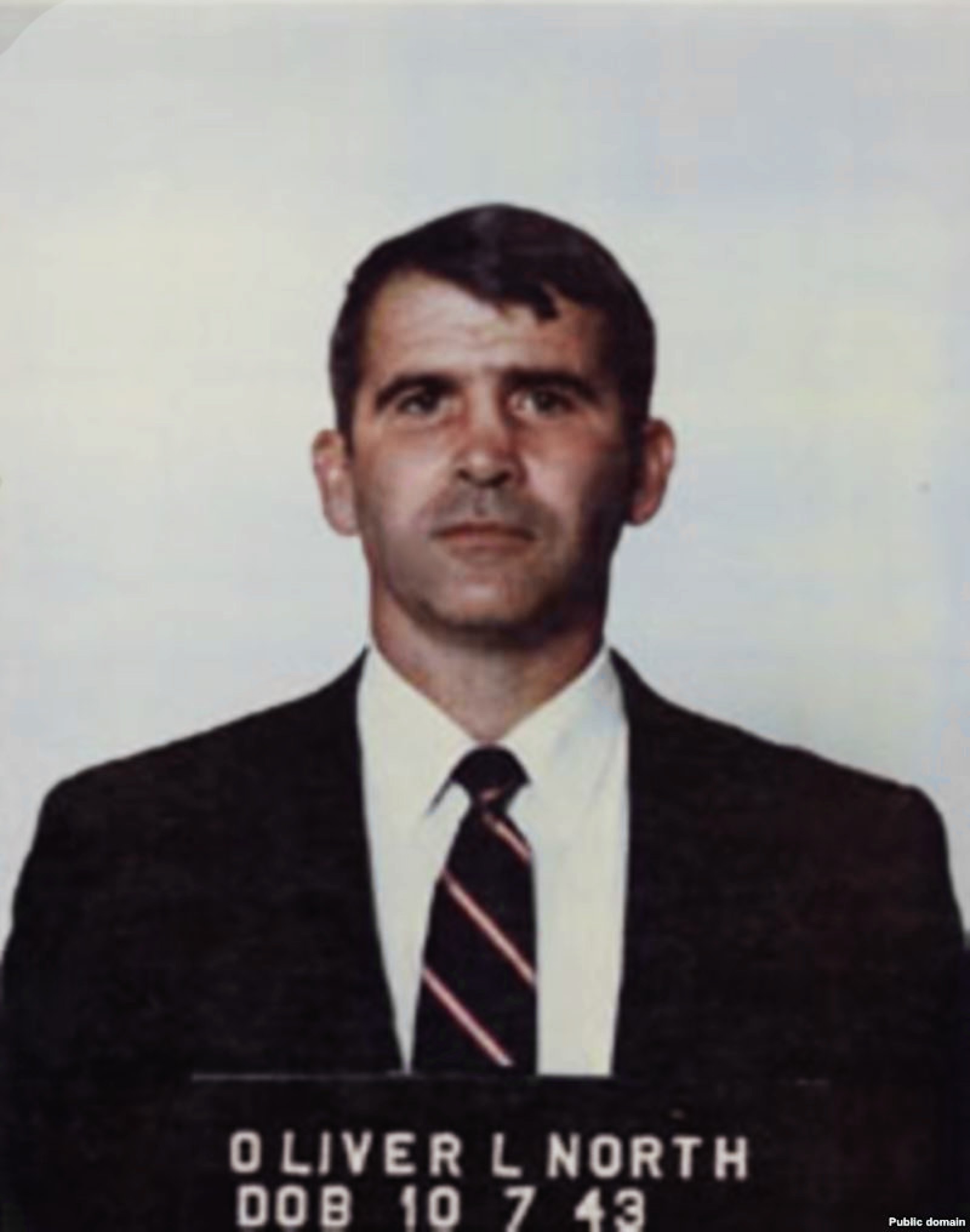 Oliver North official portrait, photographed by US Marines.