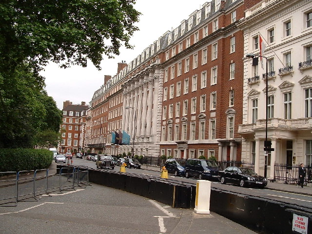 The Millennium Hotel in Grosvenor Square, Mayfair, London, where Litvinenko was poisoned.