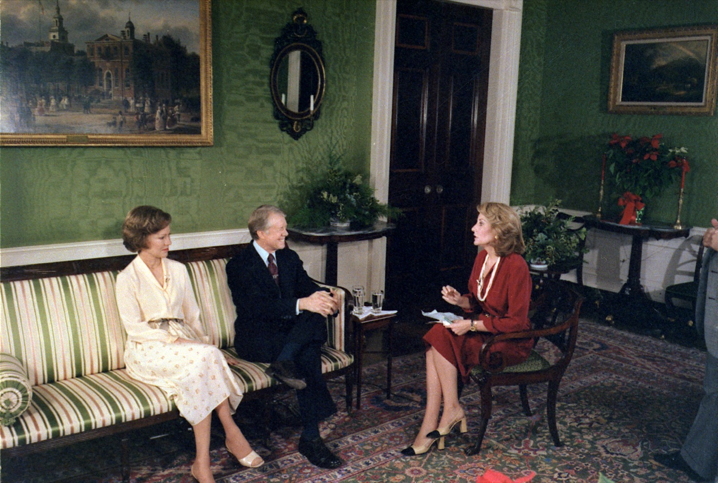 President Jimmy Carter and First Lady Rosalynn Carter in 1978.