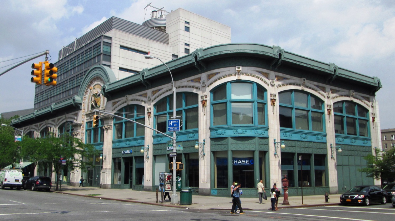 The Audubon Ballroom building in Washington Heights, New York, where Malcolm X was assassinated, now home to a memorial center.