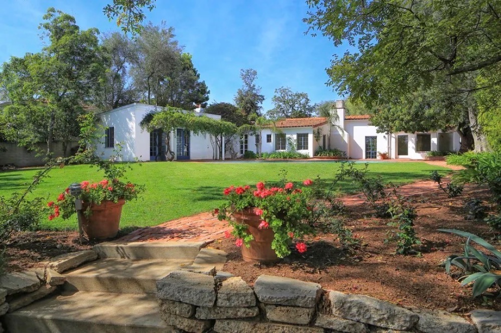 The house in Brentwood, Los Angeles, where Marilyn Monroe died.