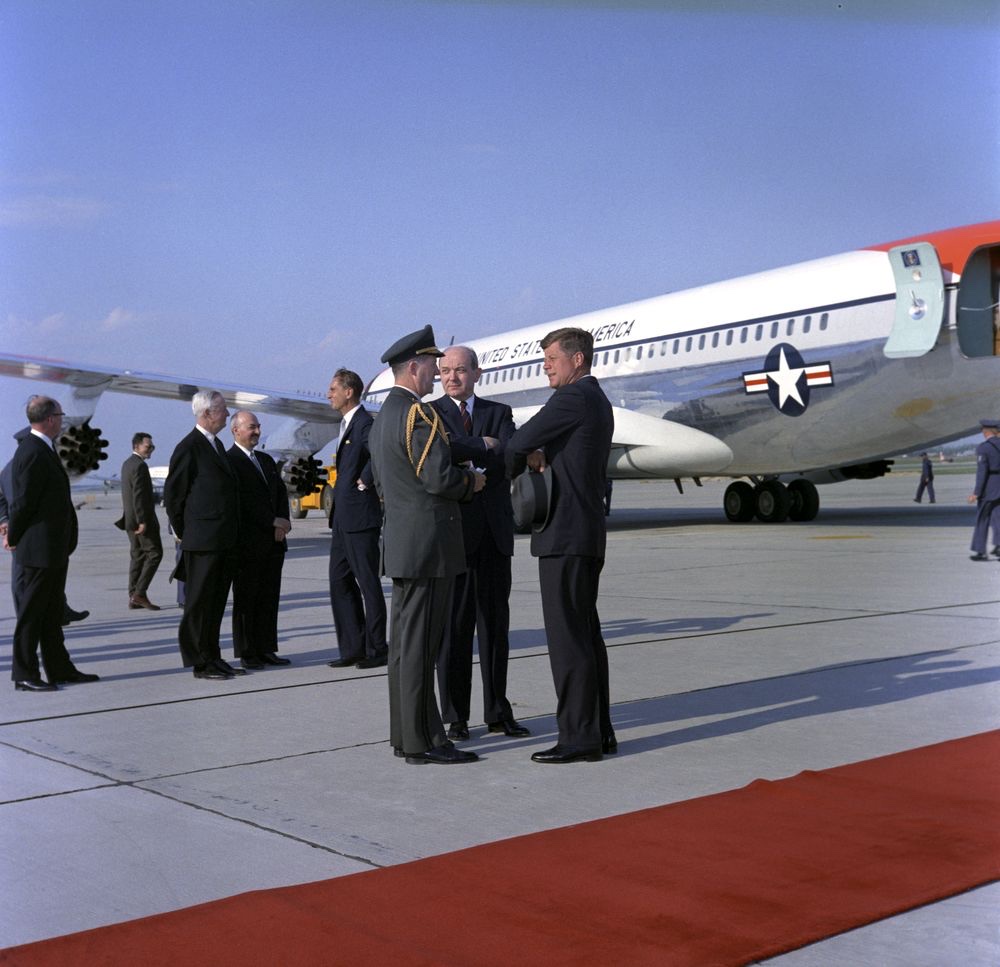 President John F. Kennedy in 1962.