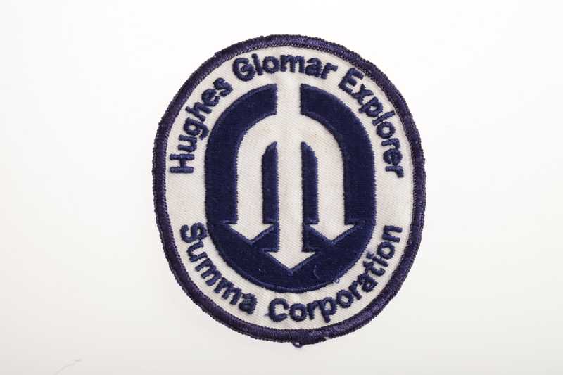 A commemorative patch for the Glomar Explorer / Project Azorian.