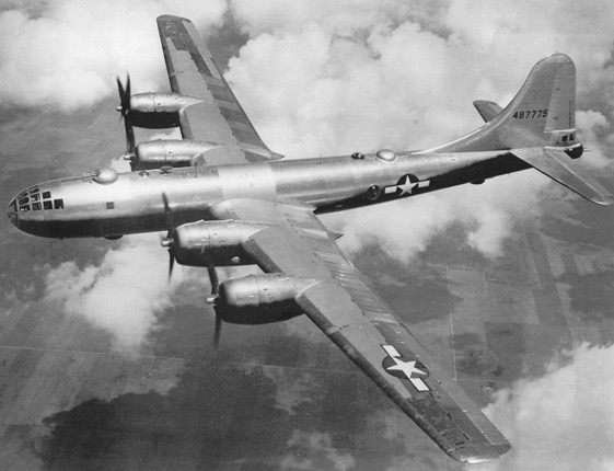 A period US Air Force aircraft of the kind that accounted for many UFO reports.