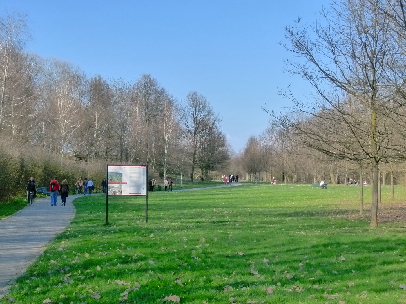 The Bosco delle Querce, the Oak Wood park created on the decontaminated most-contaminated zone of the Seveso disaster.