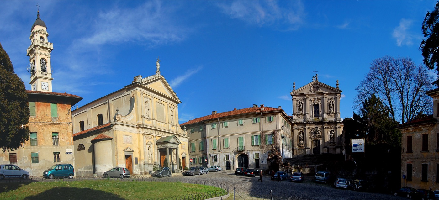 A panoramic view of the town of Meda in Lombardy, Italy, where the ICMESA plant was located.
