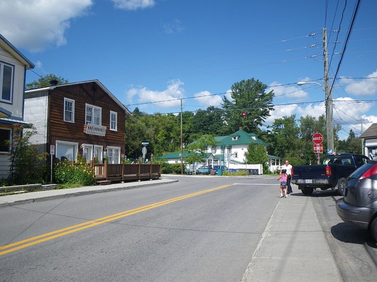 The town of Morin-Heights in Quebec, Canada, one of the sites of the Solar Temple deaths.