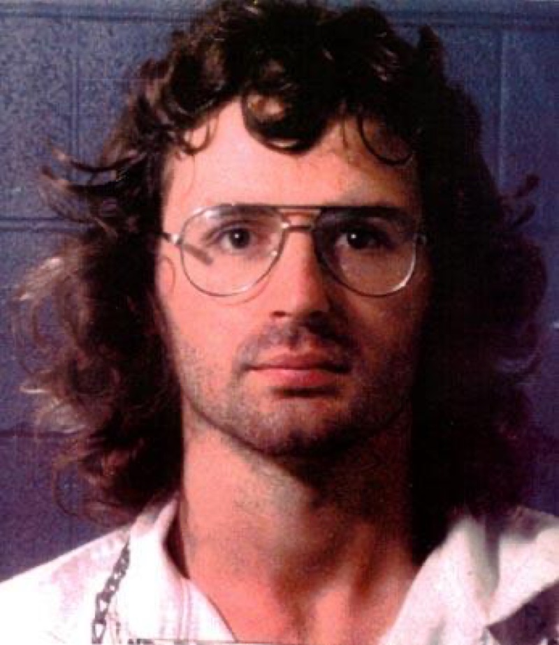 A photograph of David Koresh, the leader of the Branch Davidians.