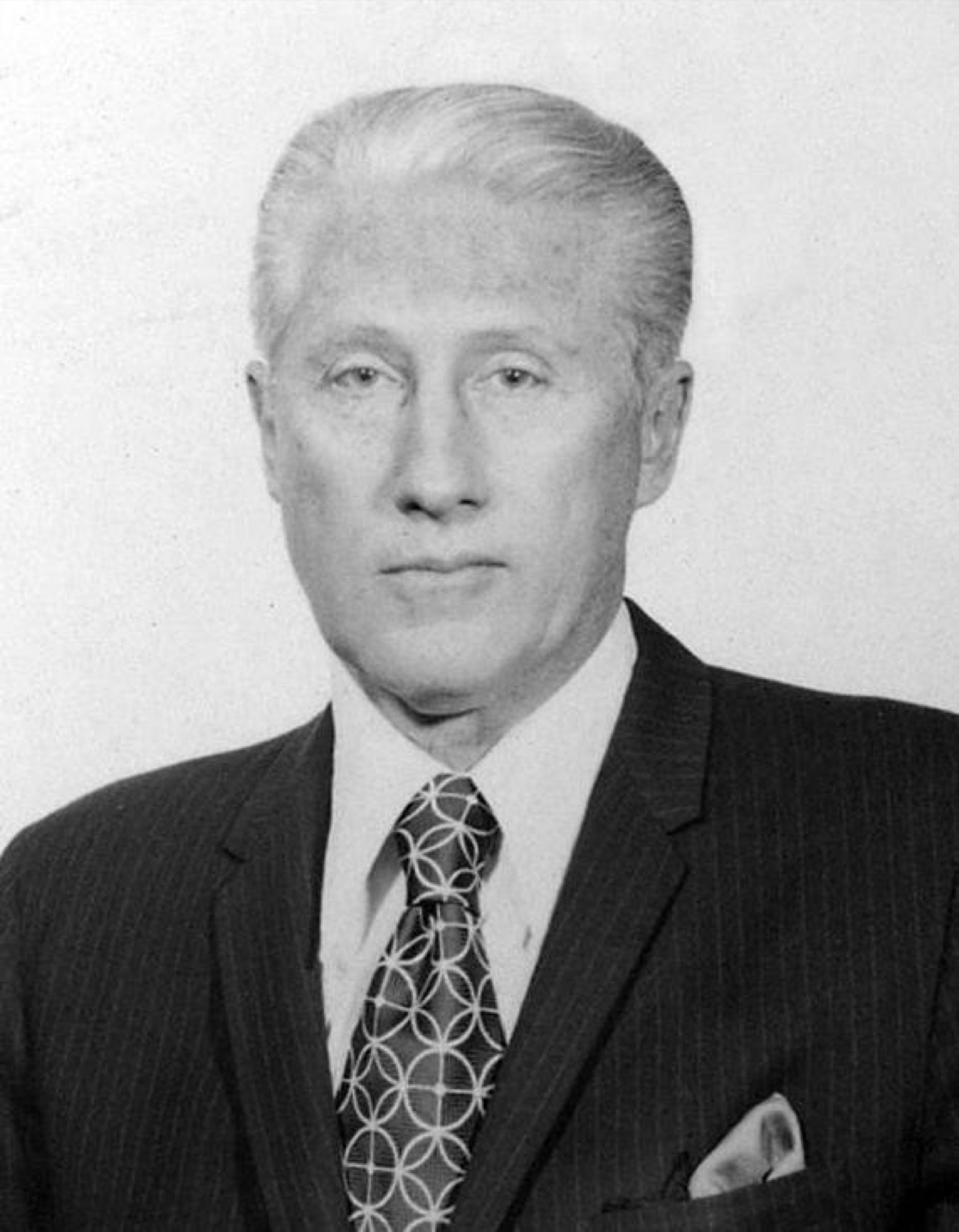 Mark Felt, FBI Deputy Director, photographed in approximately 1972.