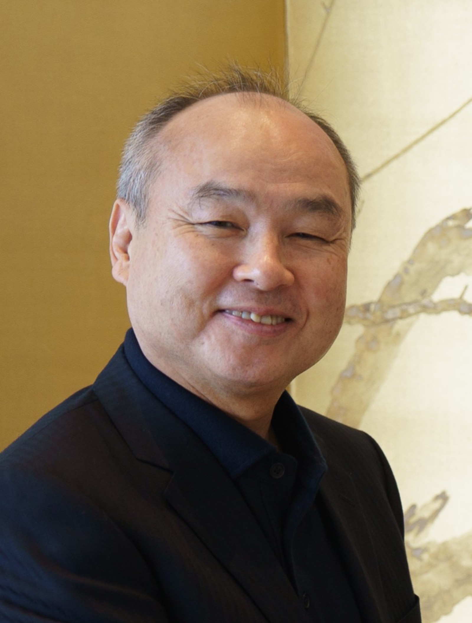 Masayoshi Son, the chairman of SoftBank Group, in a portrait.